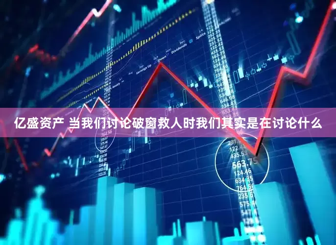 亿盛资产 当我们讨论破窗救人时我们其实是在讨论什么